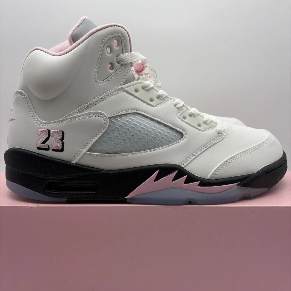 Size 10 - Air Jordan 5 Retro Medium Soft Pink (HQ7978-102)